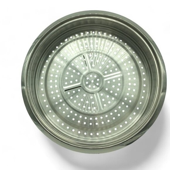 Curtis Stone Multipurpose Steamer Tray Stainless Steel NEW Fits in 12-3/8" Diam. - Picture 1 of 5